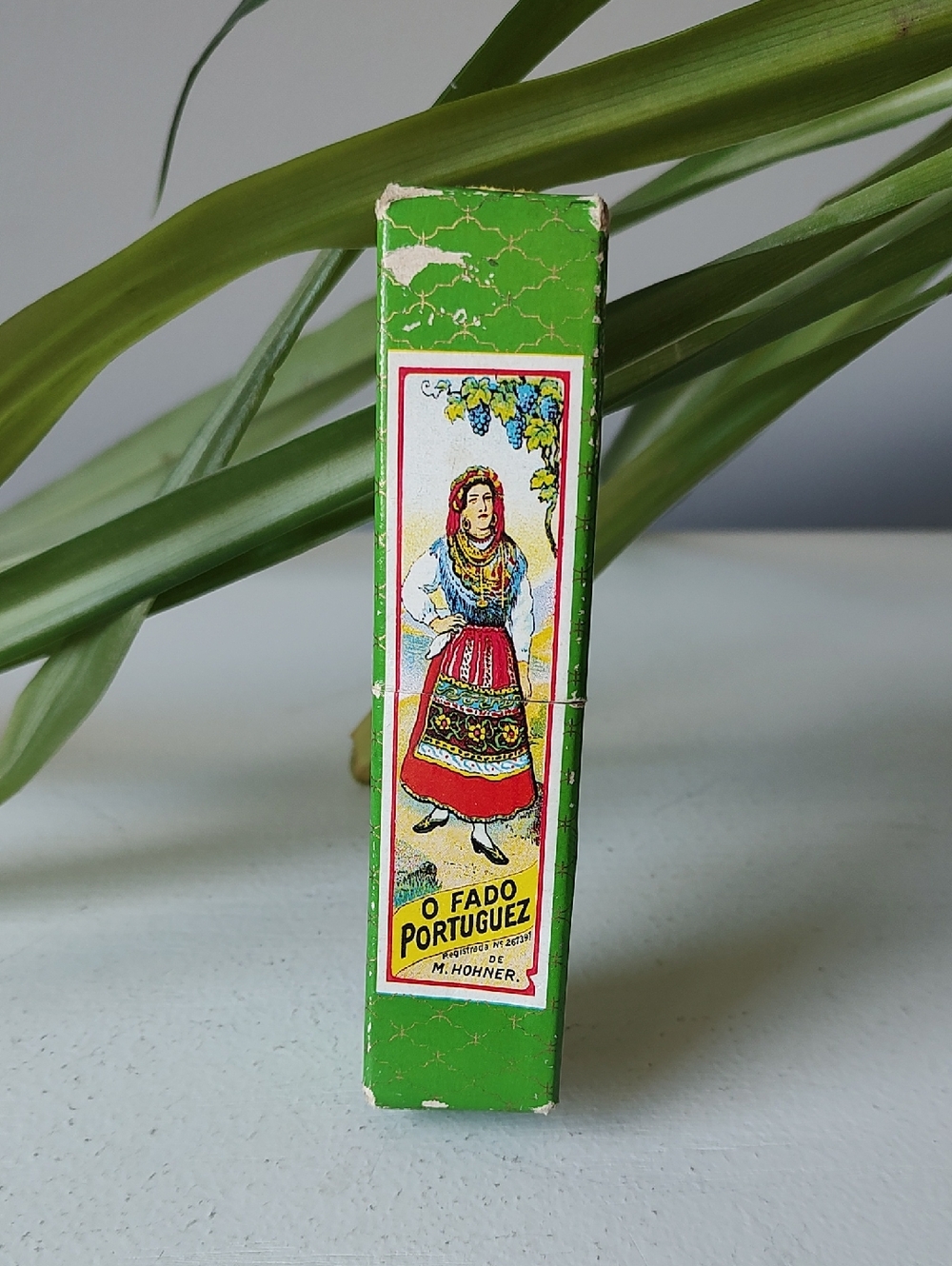 Made In Germany M. Hohner Vintage Harmonica In Original Box
